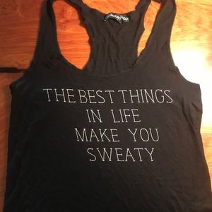Recycled karma work out tank